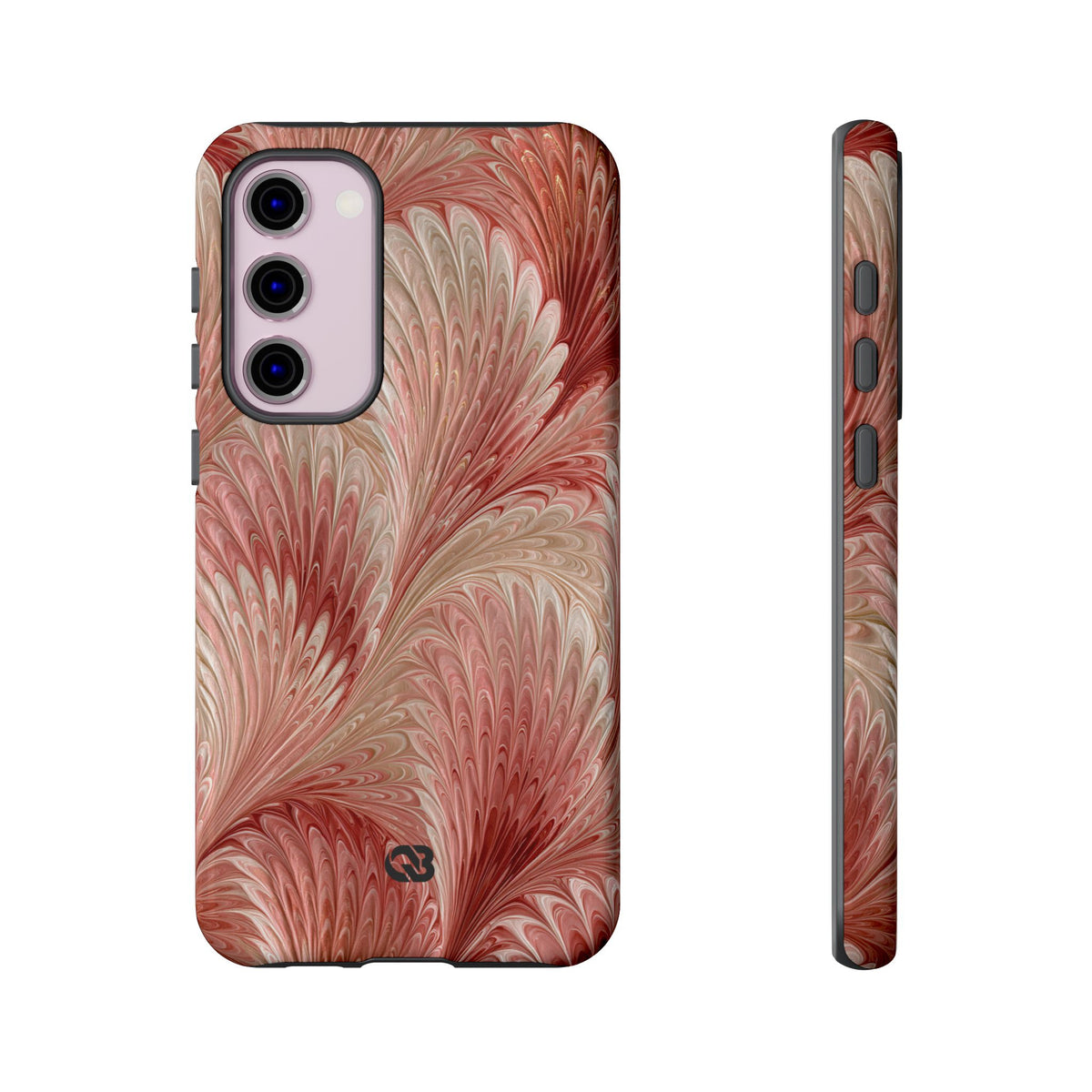 Blush Petal Plume · Tough Phone Case for Samsung · Pink