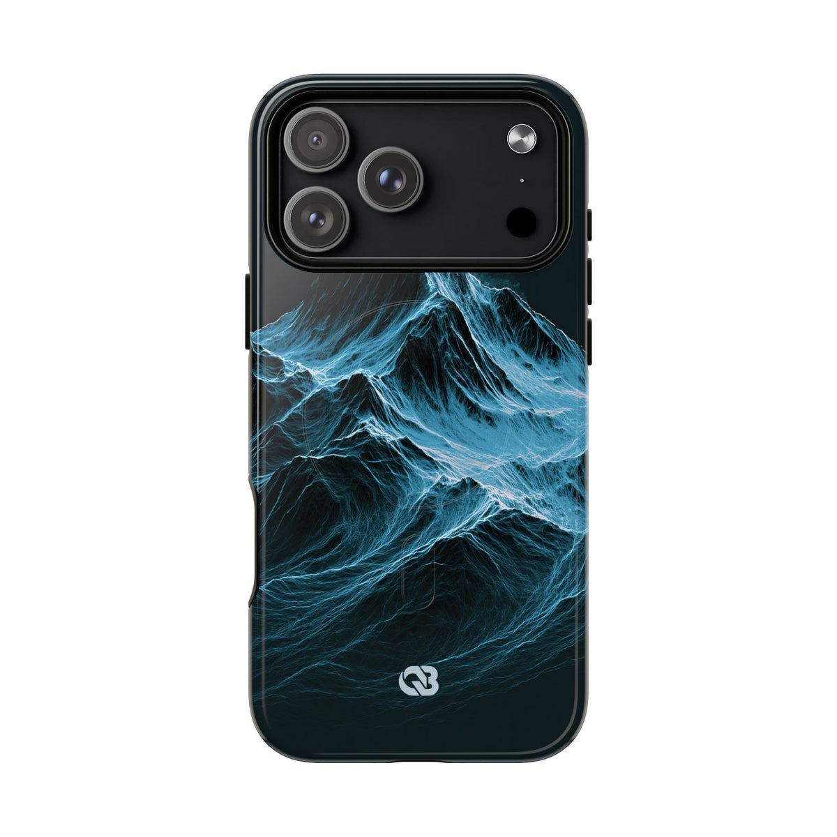 Nordic Frost Peak · Tough 2.0 Magnetic Phone Case for iPhone · Blue