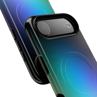 Black Tough 2.0 Magsafe Phone Case for iPhone - Electric Prism Grain