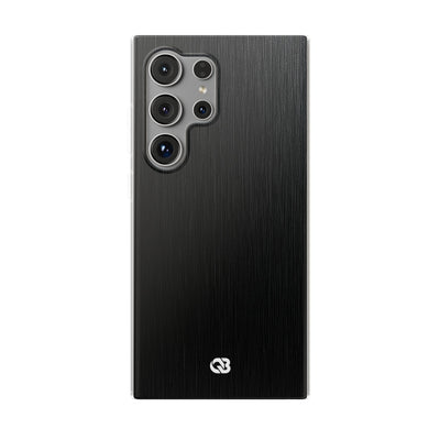 Black Lite Phone Case for Samsung - Brushed Obsidian Slate