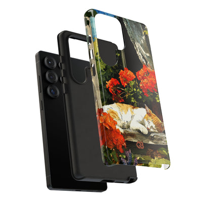 Sleeping Ginger Bloom · Tough Mobilskal för Samsung