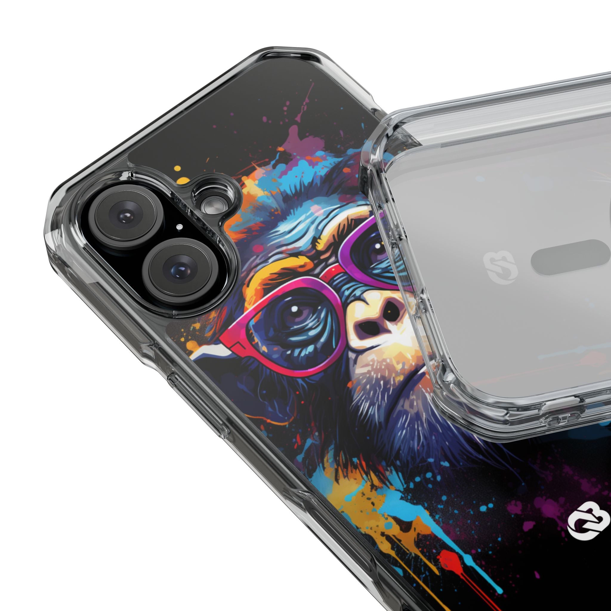 Neon Splatter Primate · Impact Magsafe