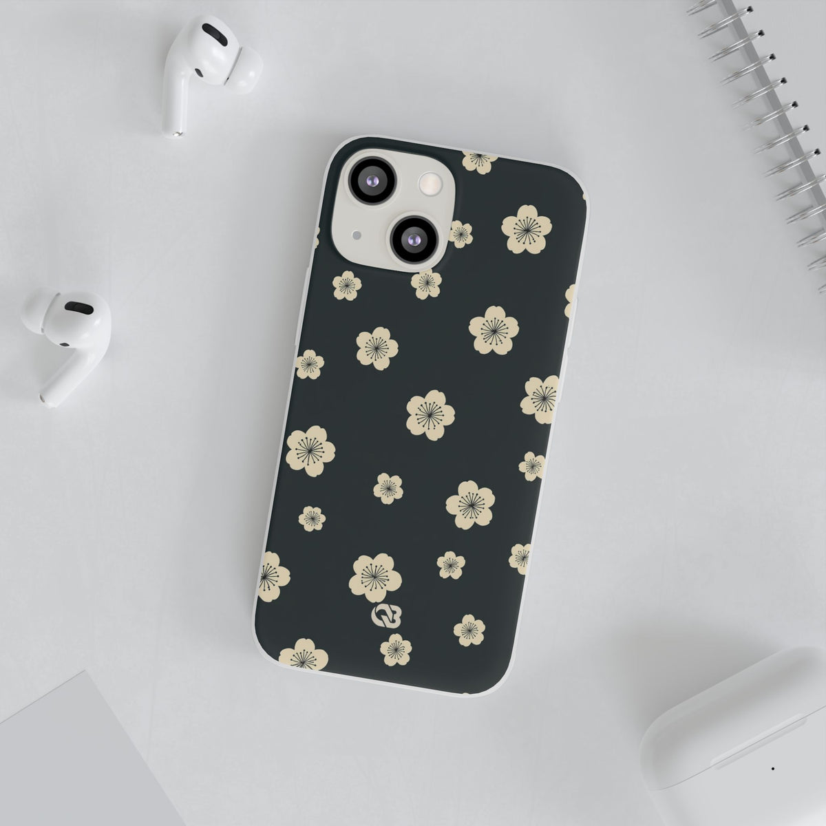Midnight Sakura Bloom · Lite Phone Case for iPhone ·  Black