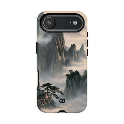 Sacred Mountain Mist · Tough Phone Case for iPhone · Beige