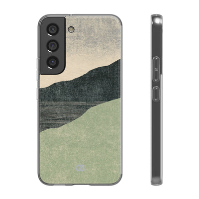 Green Lite Phone Case for Samsung - Moss Ridge Grain