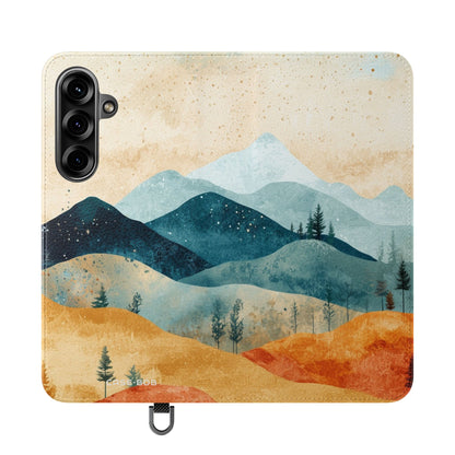 Blue Ridge Moon - Samsung S25+ Case - Lompakko
