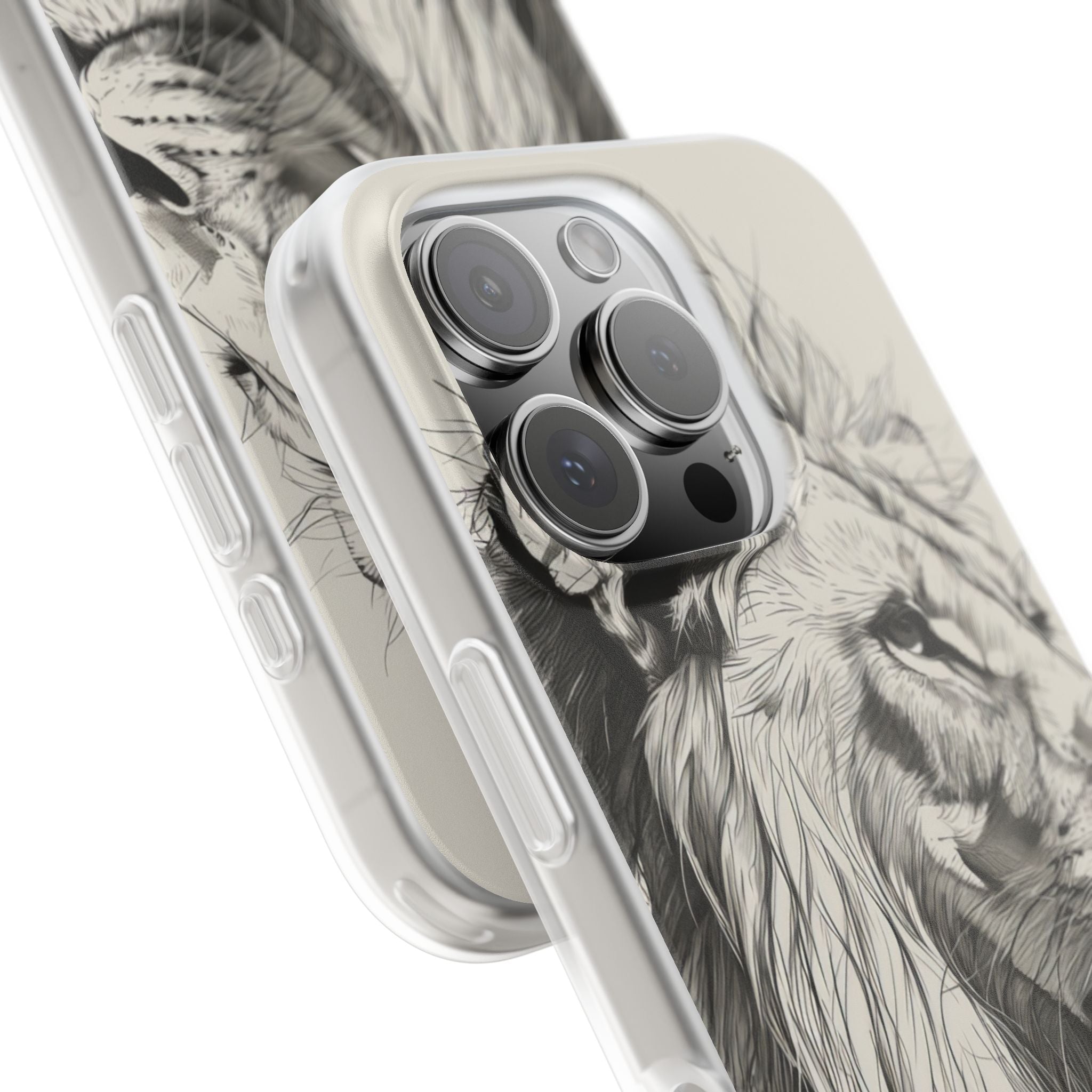 Lion Flow iPhone 16 Pro Case - Soft