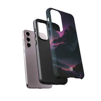Arctic Aurora Summit · Tough Phone Case for Samsung · Black