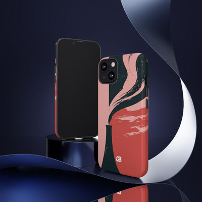 Crimson Horizon · Tough Phone Case for iPhone · Red