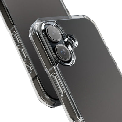 Obsidian Fade · Clear Impact Magnetic Phone Case for iPhone ·  Black