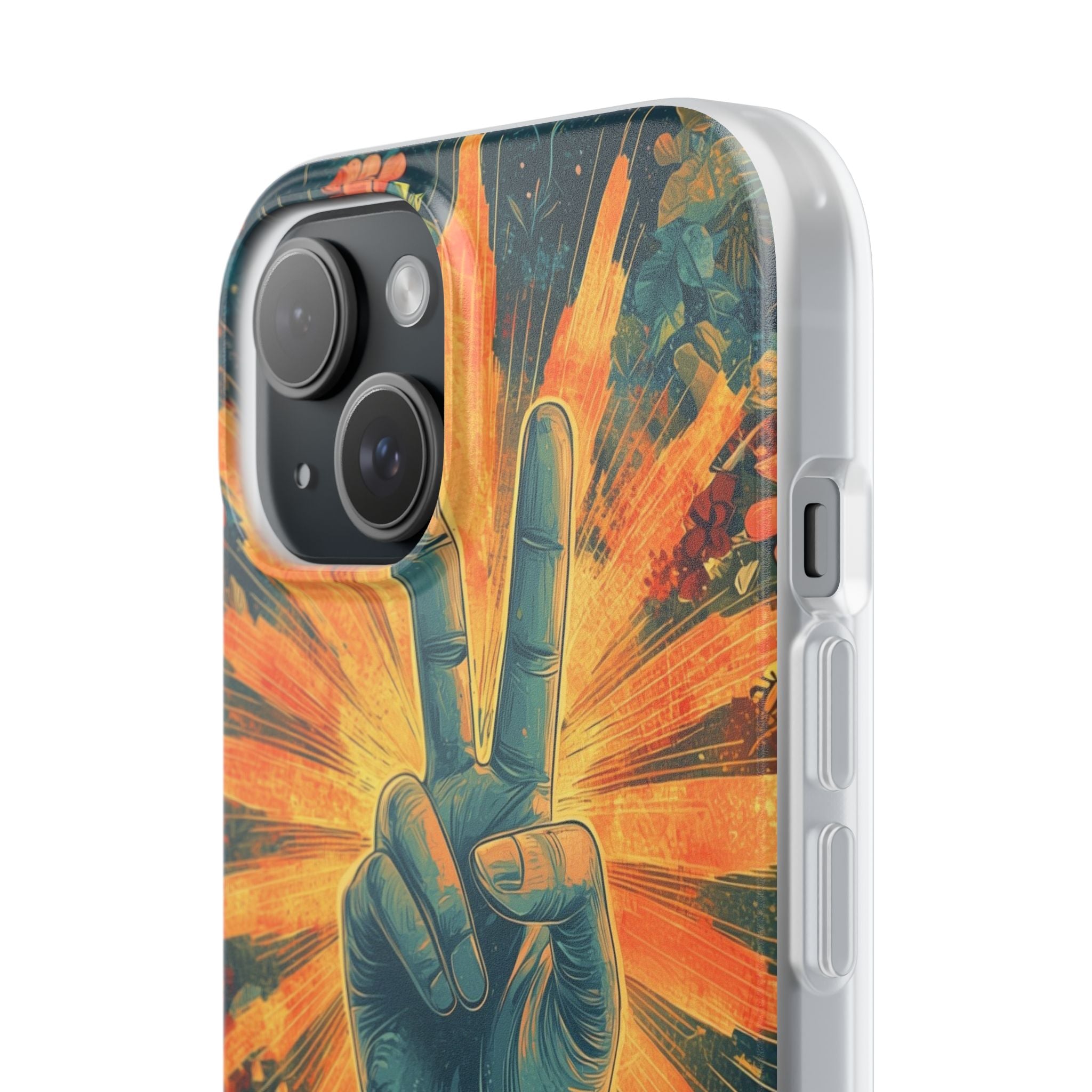 Radiant Peace Bloom · Soft Phone Case for iPhone