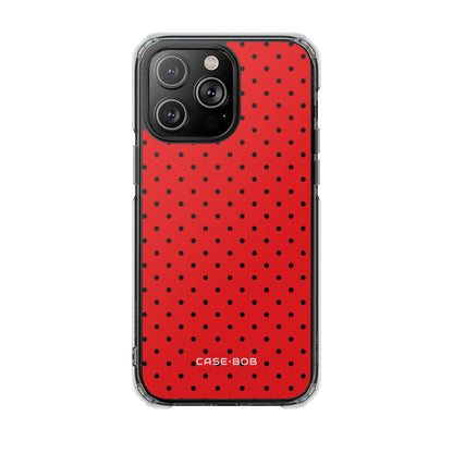 Crimson Punktmatrix iPhone 14 Pro Max Case - Impact