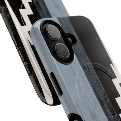Grey Tough 2.0 Magsafe Phone Case for iPhone - Industrial Concrete Void