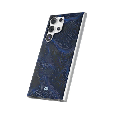Blue Lite Phone Case for Samsung - Cobalt Contour Ridge
