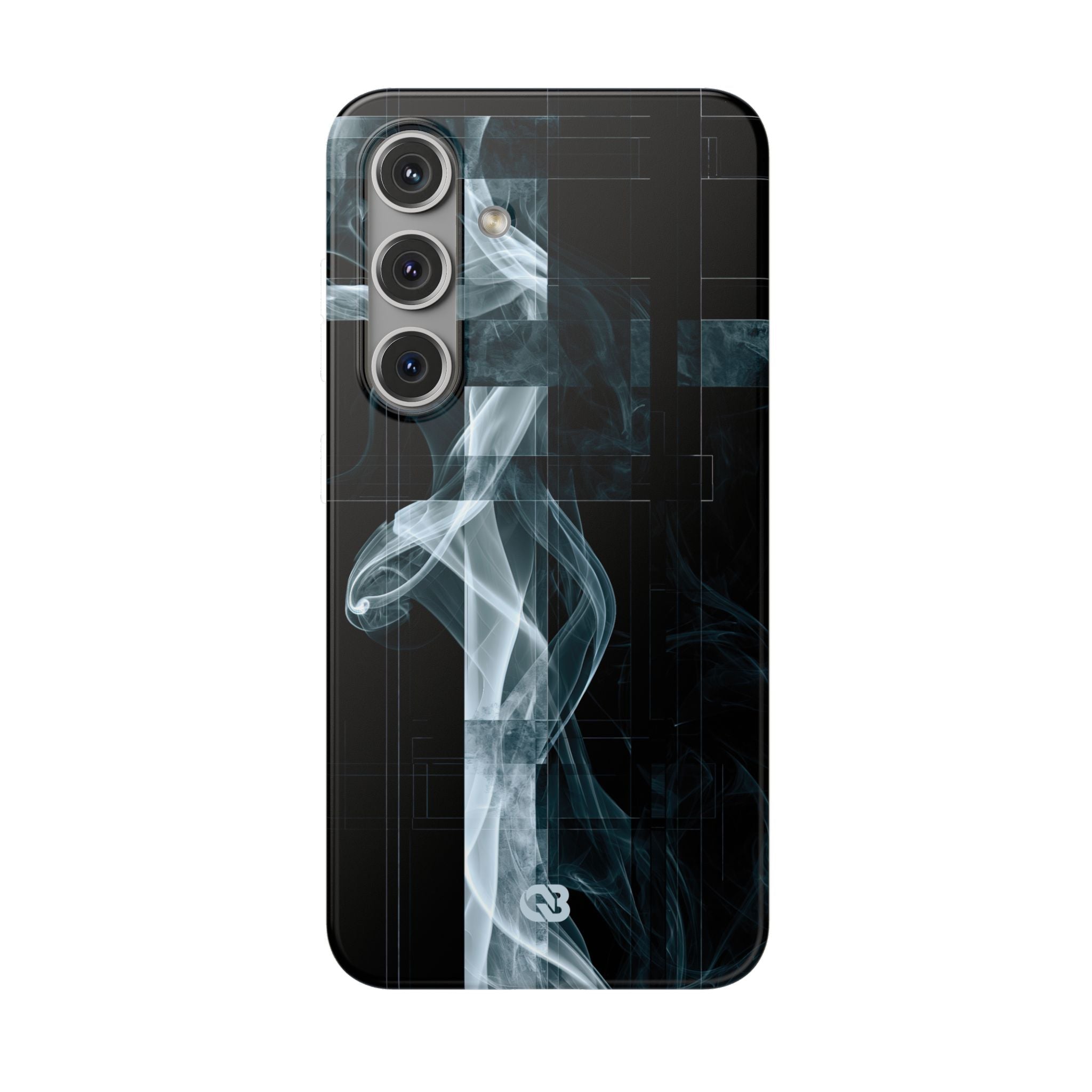 Black Lite Phone Case for Samsung - Arctic Vapor Grid
