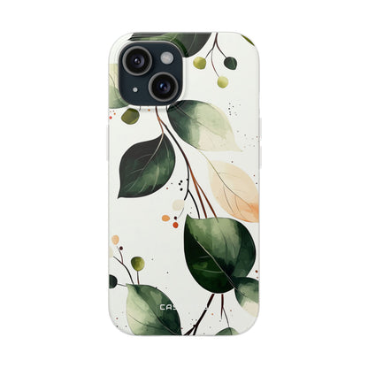 Greenberry Branch iPhone 15 Case - Soft