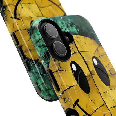 Fractured Yellow Grin · Tough+ Magsafe
