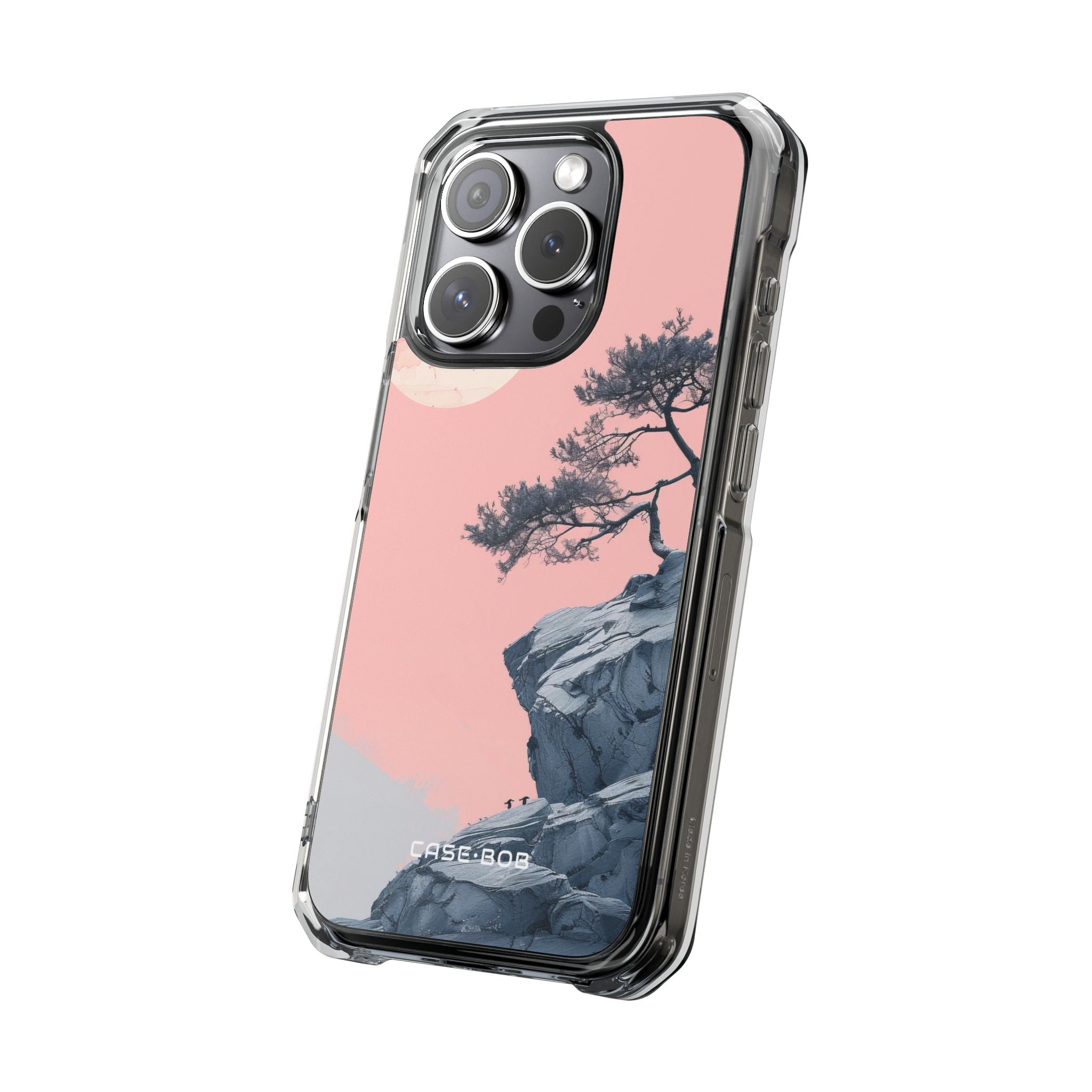 Crimson Moon Tree iPhone 15 Pro Case - Impact