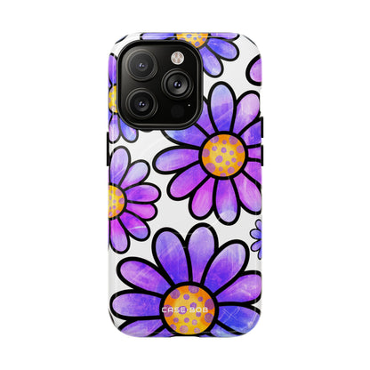 Polka Dot Blooms iPhone 14 Pro Case - Tough+