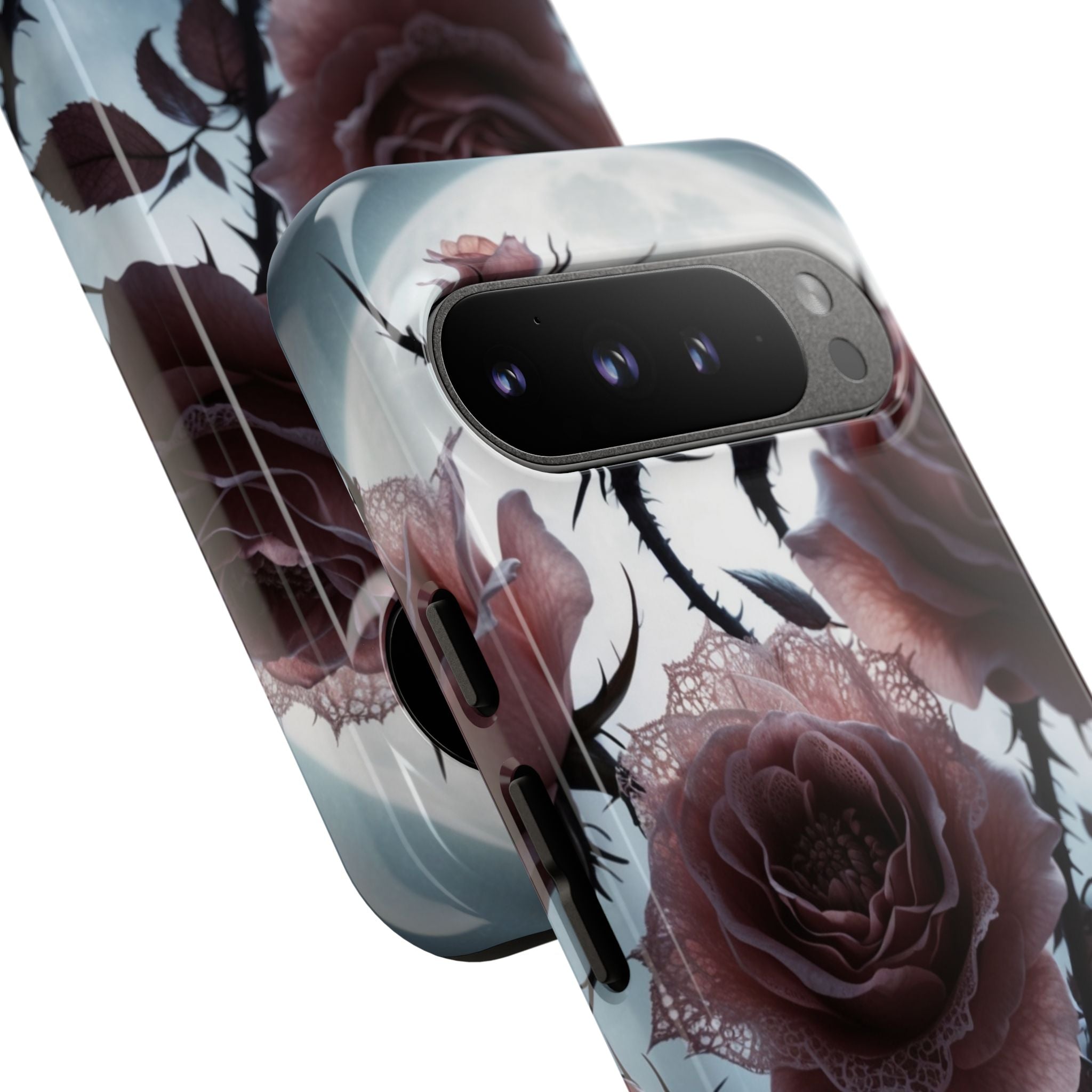 Lunar Lace Petals · Tough Phone Case for Google Pixel