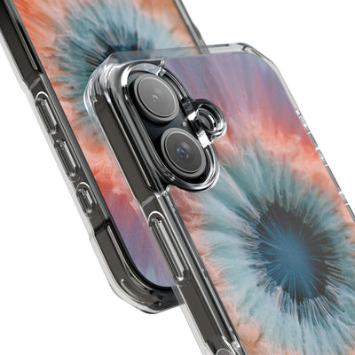 Radiant Aura Core · Clear Impact Magnetic Phone Case for iPhone · Orange