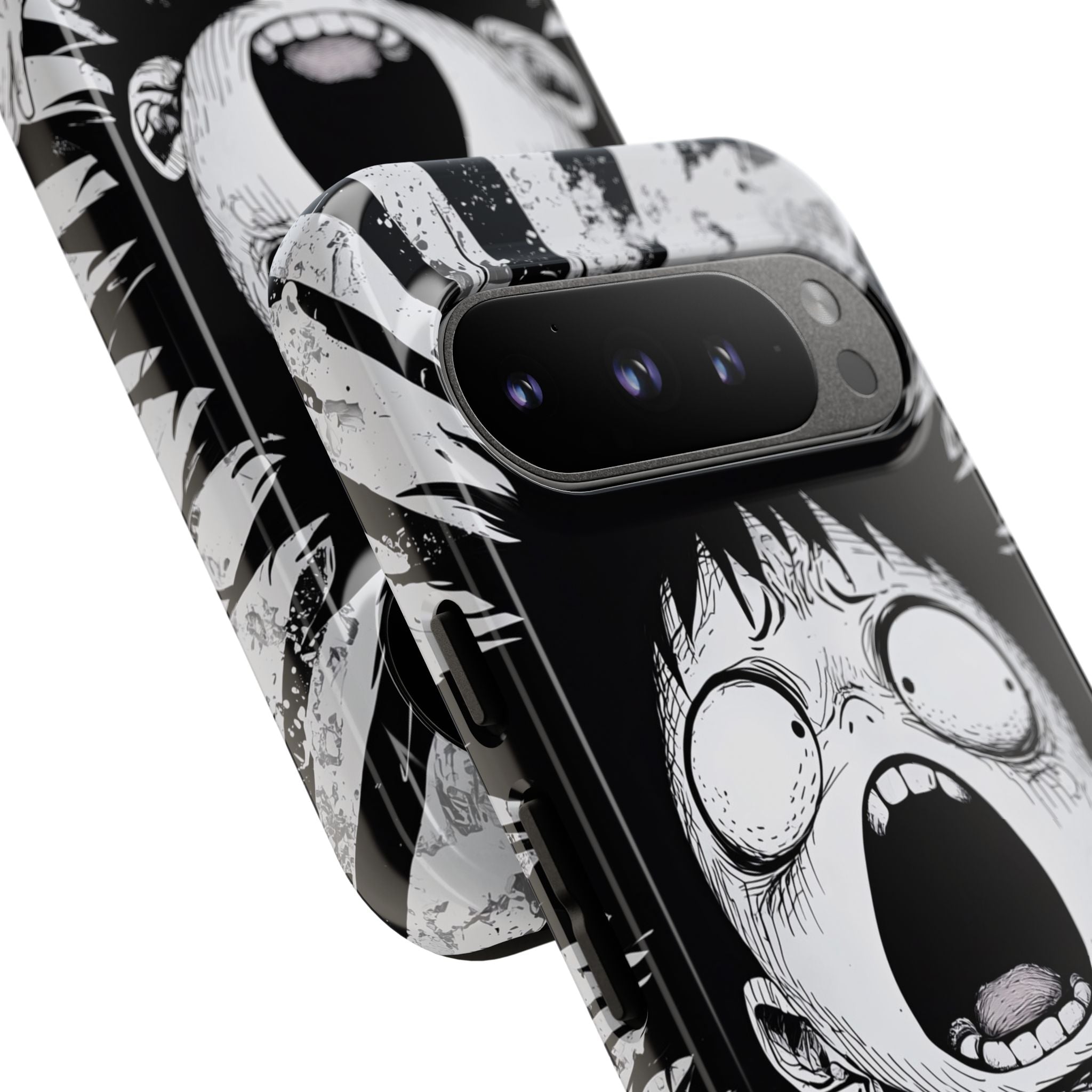 Screaming Stripes Google Pixel 9 Pro Case - Tough