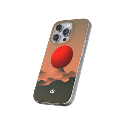 Crimson Sol Ridge · Lite Phone Case for iPhone ·  Red