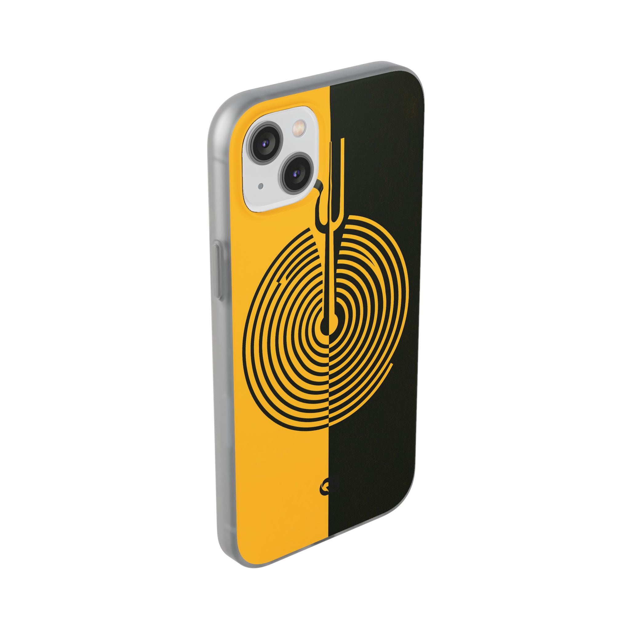 Yellow Lite Phone Case for iPhone - Voltage Sector Pulse