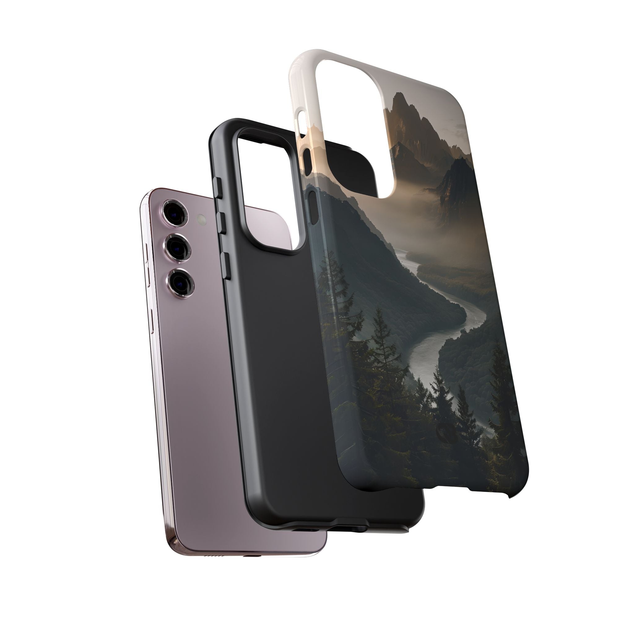 Golden Summit Valley · Tough Phone Case for Samsung