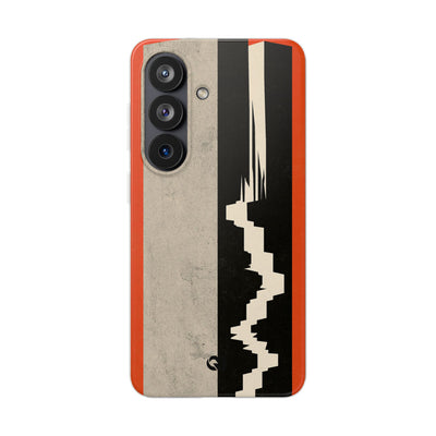 Orange Lite Phone Case for Samsung - Orange Monolith Rift