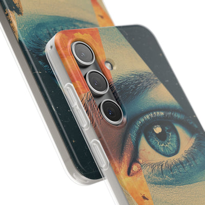 Fragmented Peak Gaze · Coque de téléphone Soft pour Samsung