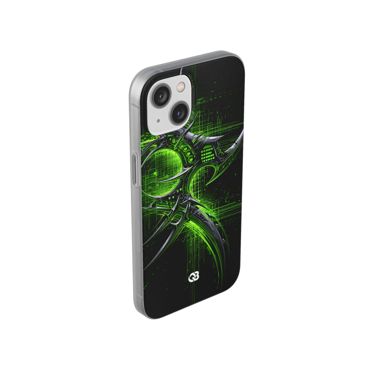 Cyber Sigil Grid · Lite Phone Case for iPhone ·  Green