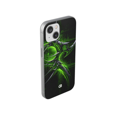 Cyber Sigil Grid · Lite Phone Case for iPhone ·  Green