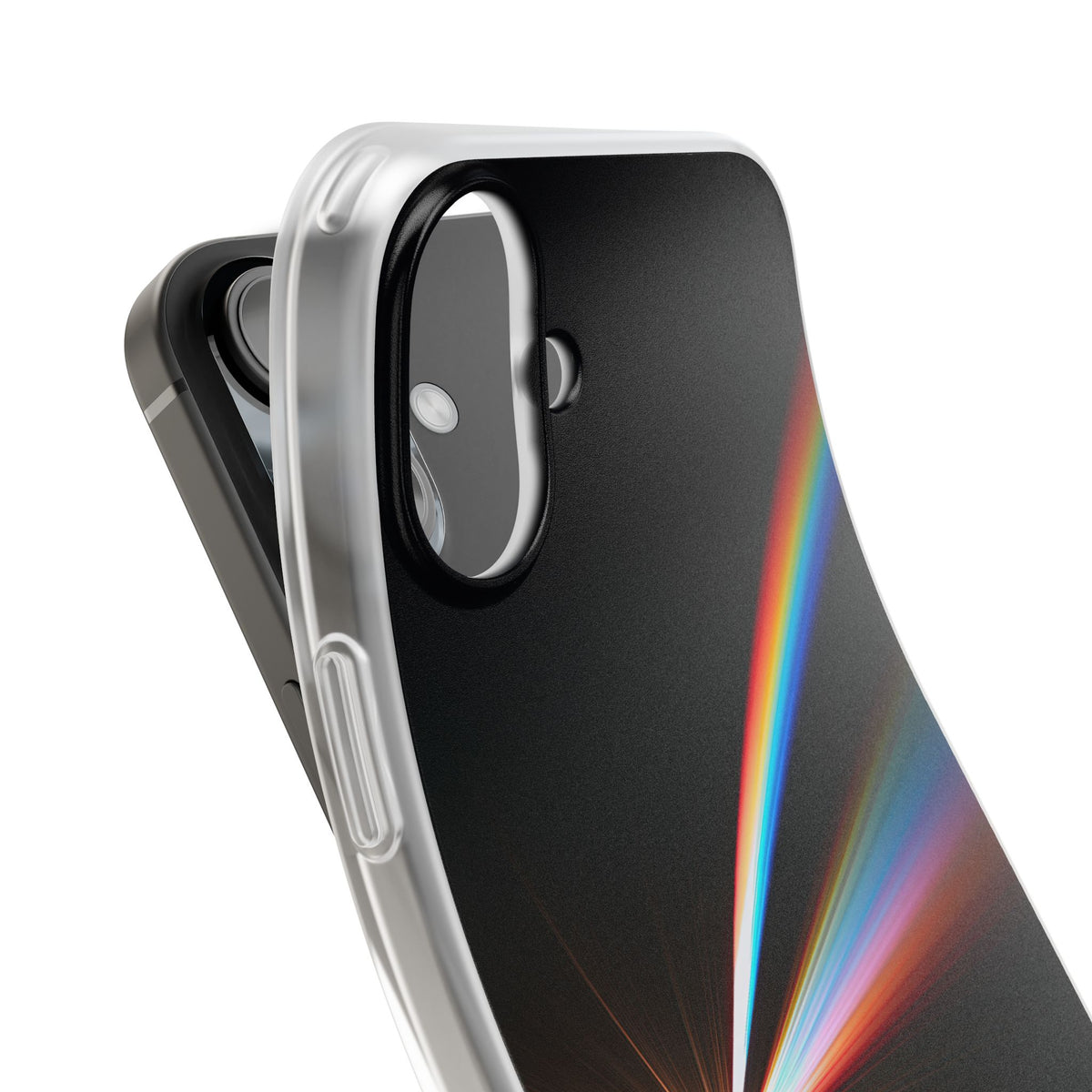 Spectral Refraction · Lite Phone Case for iPhone ·  Black