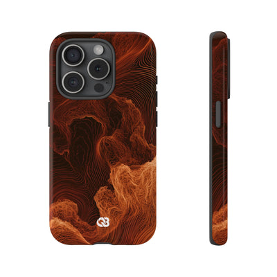 Amber Filament · Tough Phone Case for iPhone · Orange