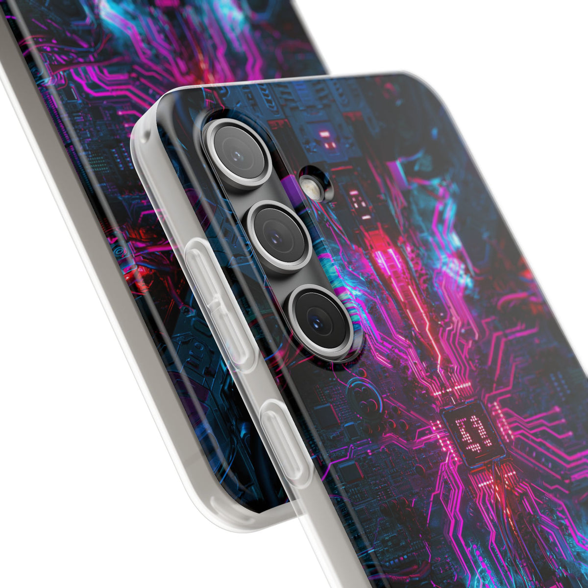 Neural Circuit Core · Lite Phone Case for Samsung · Black