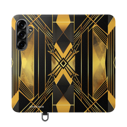 Golden Xcape - Samsung S25+ Case - Wallet