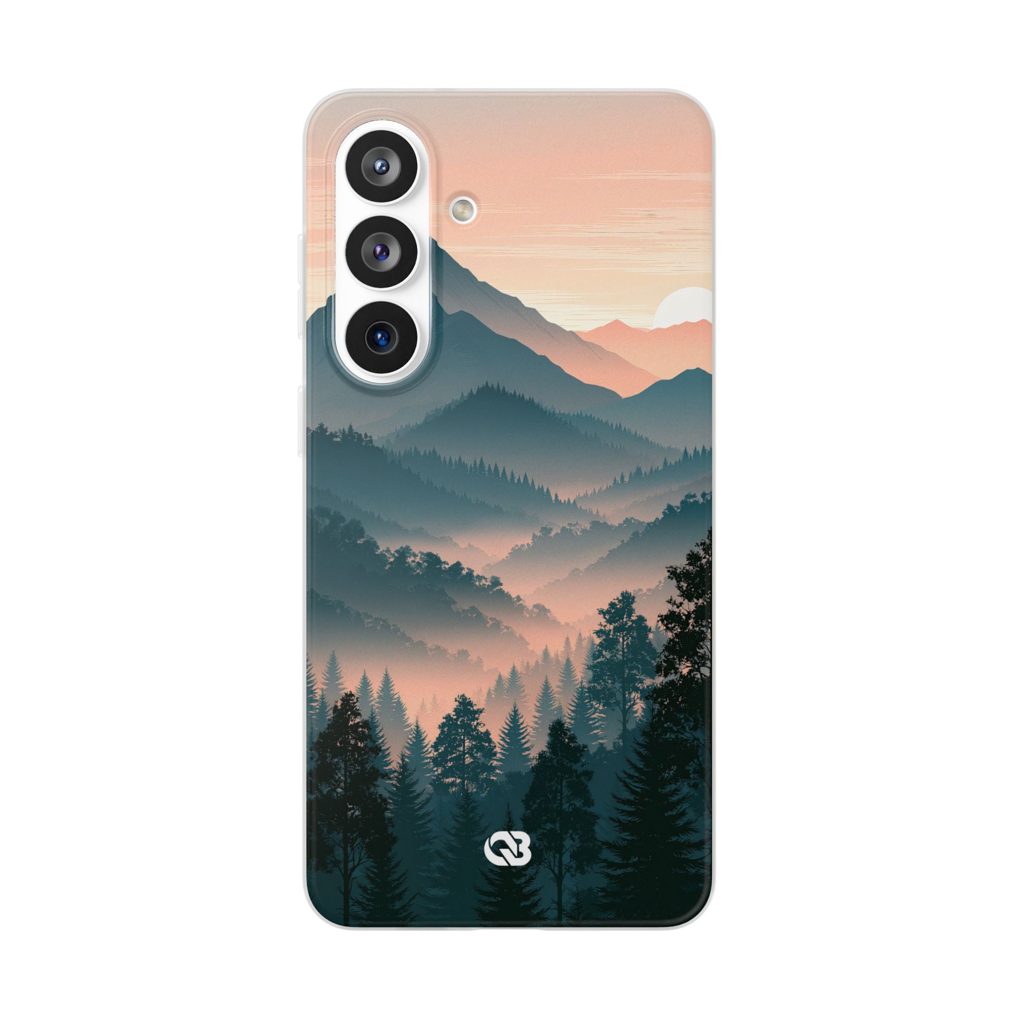 Teal Lite Phone Case for Samsung - Alpine Teal Horizon