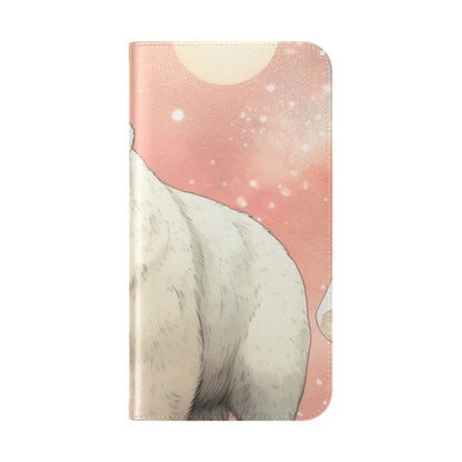 Polar Bear Nebula - iPhone 16 Plus Case - Wallet