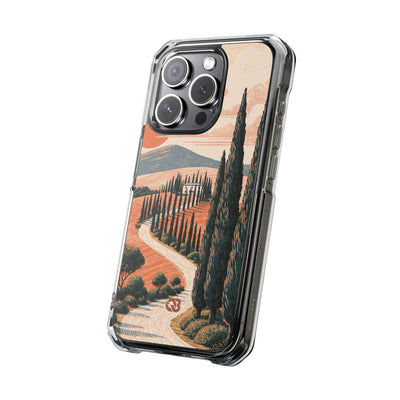 Orange Impact MagSafe Phone Case for iPhone - Terracotta Ridge Trail