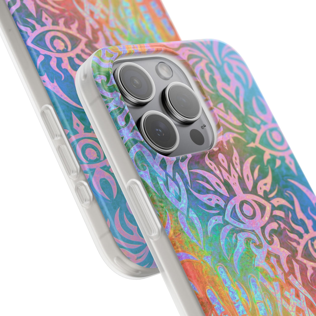 Chromatic Mystic Sigil · Lite Phone Case for iPhone ·  Blue