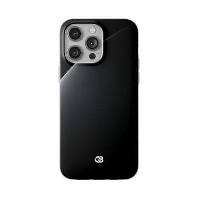 Black Lite Phone Case for iPhone - Obsidian Lunar Arch