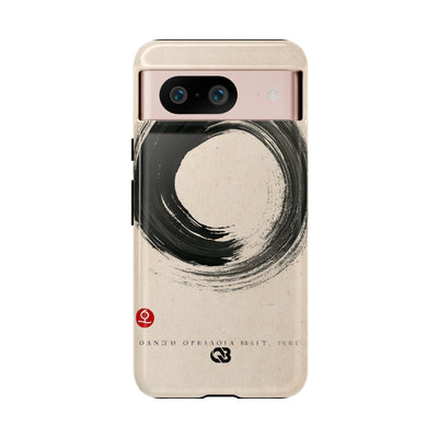 Zen Ensō Circle · Tough Phone Case for Pixel ·  Beige