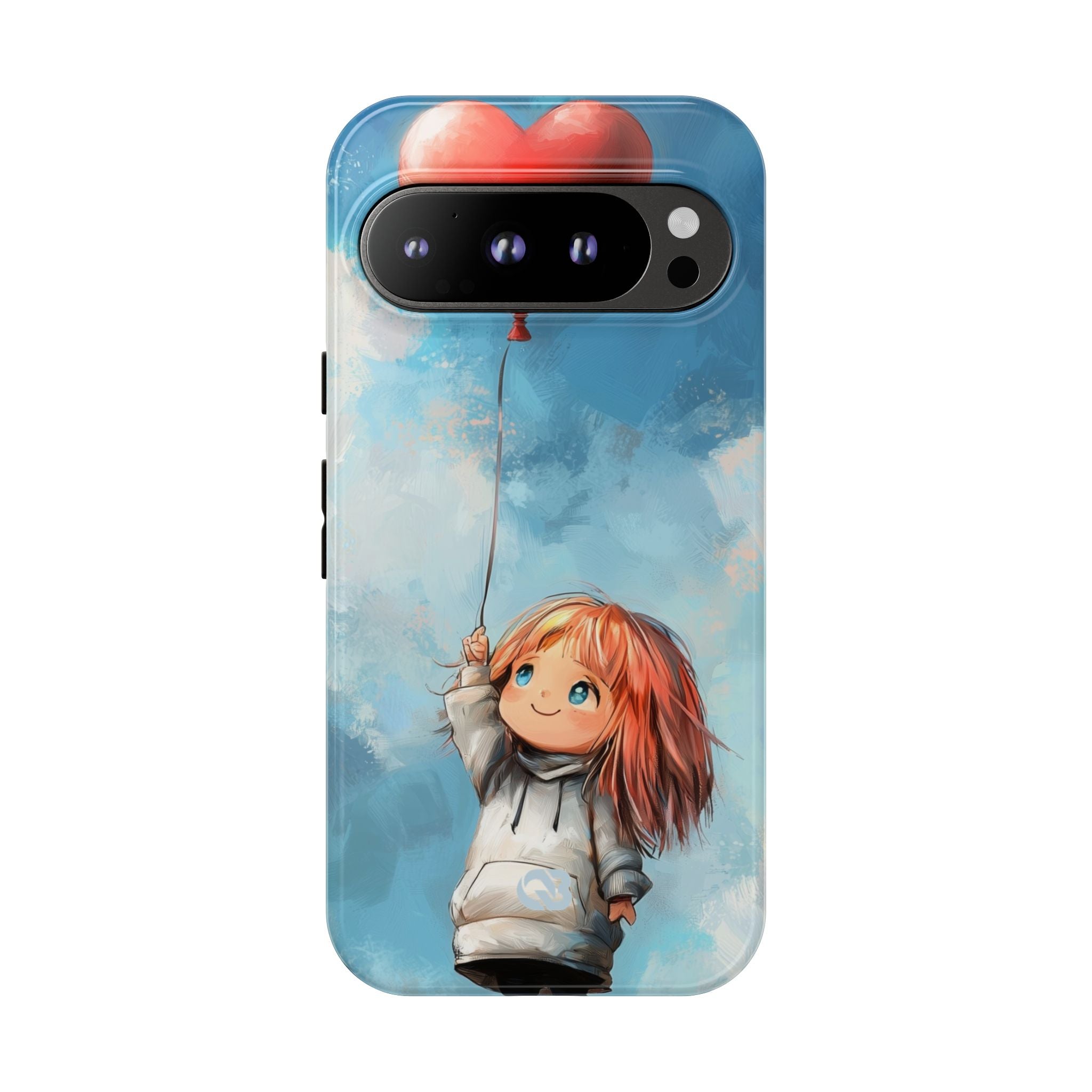 Crimson Heart Sky · Tough Phone Case for Google Pixel