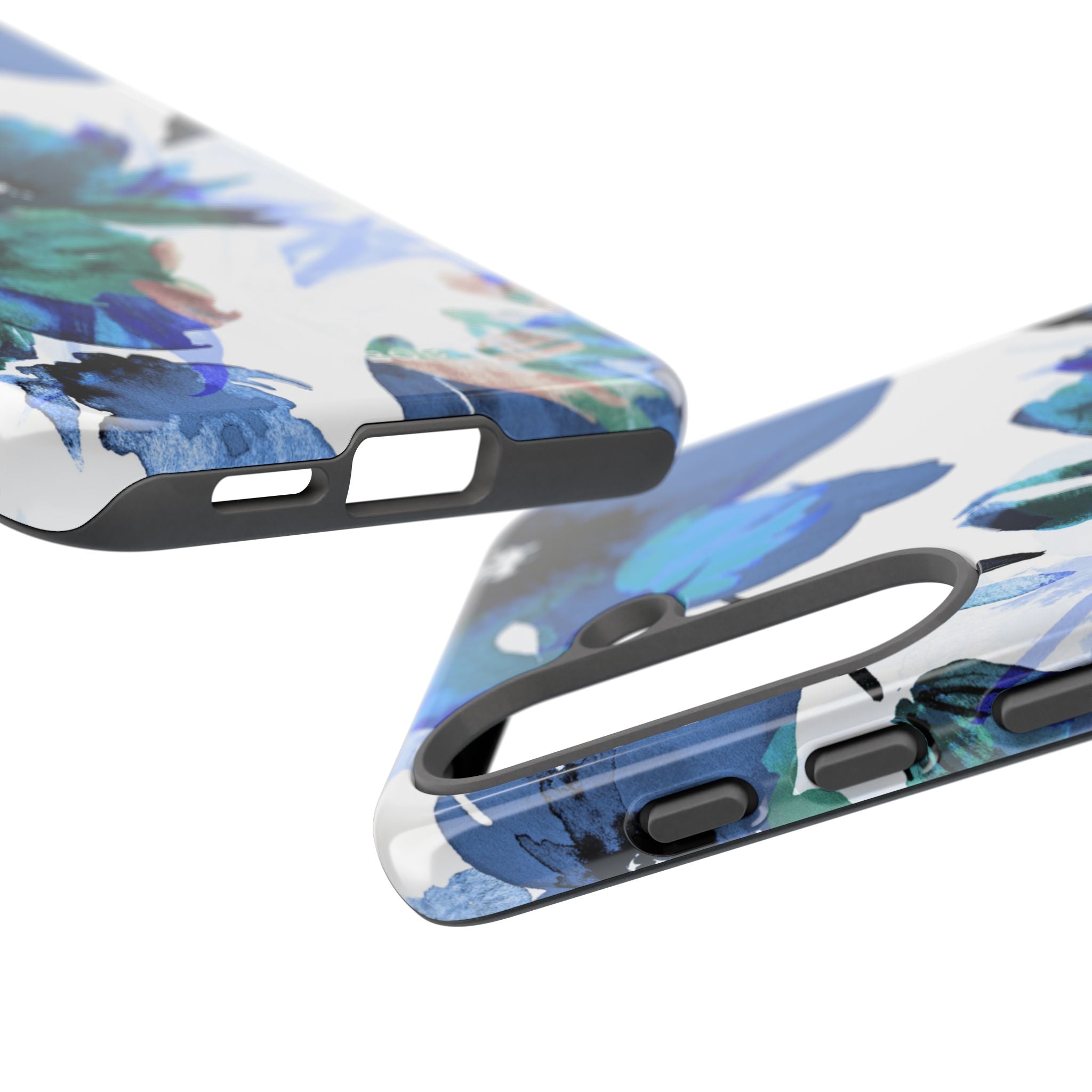 Blue Blossom Radiance Samsung S25 Case - Tough