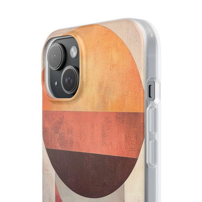Sunset Orb iPhone 15 Plus Case - Soft