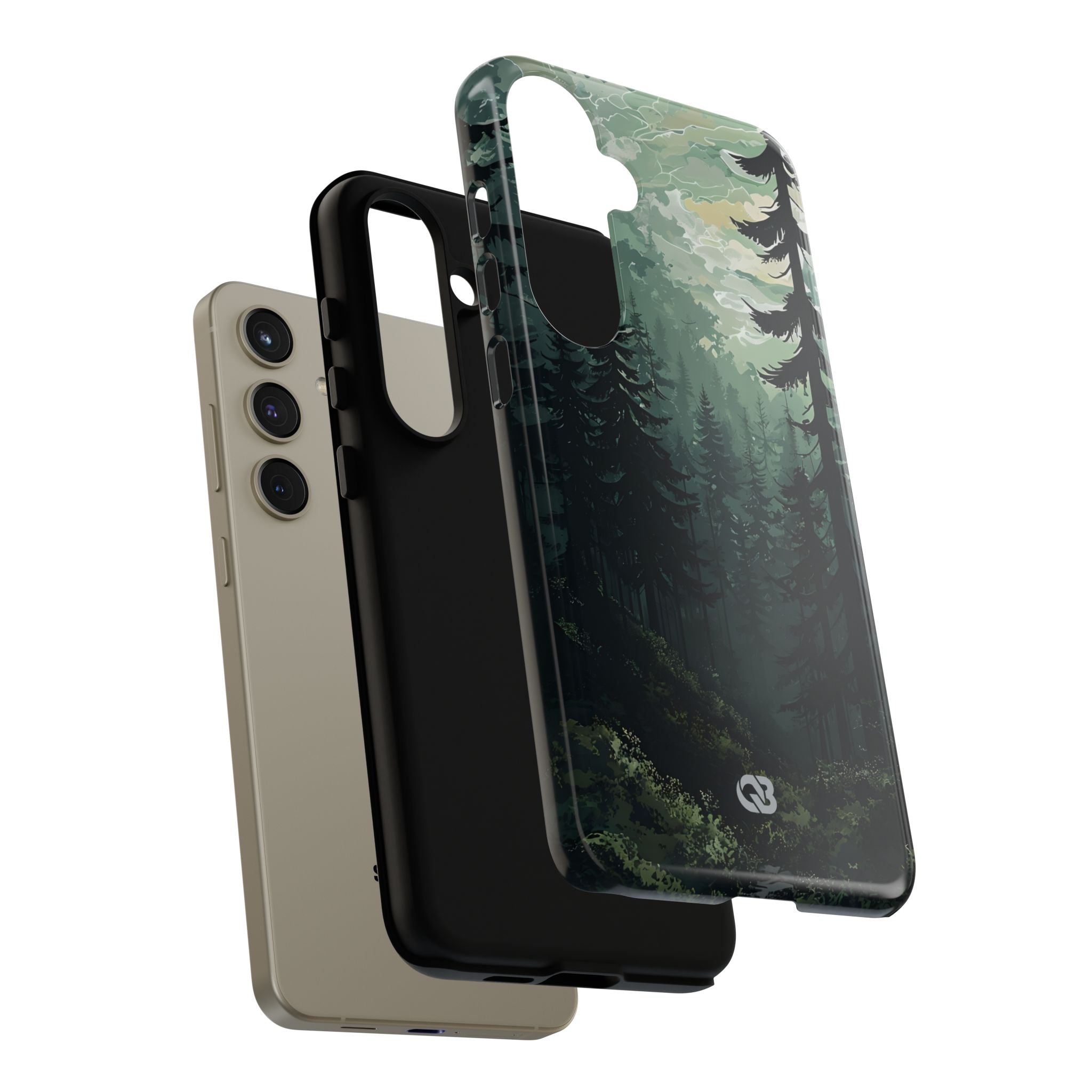 Misty Pine Shadow · Tough Handyhülle für Samsung