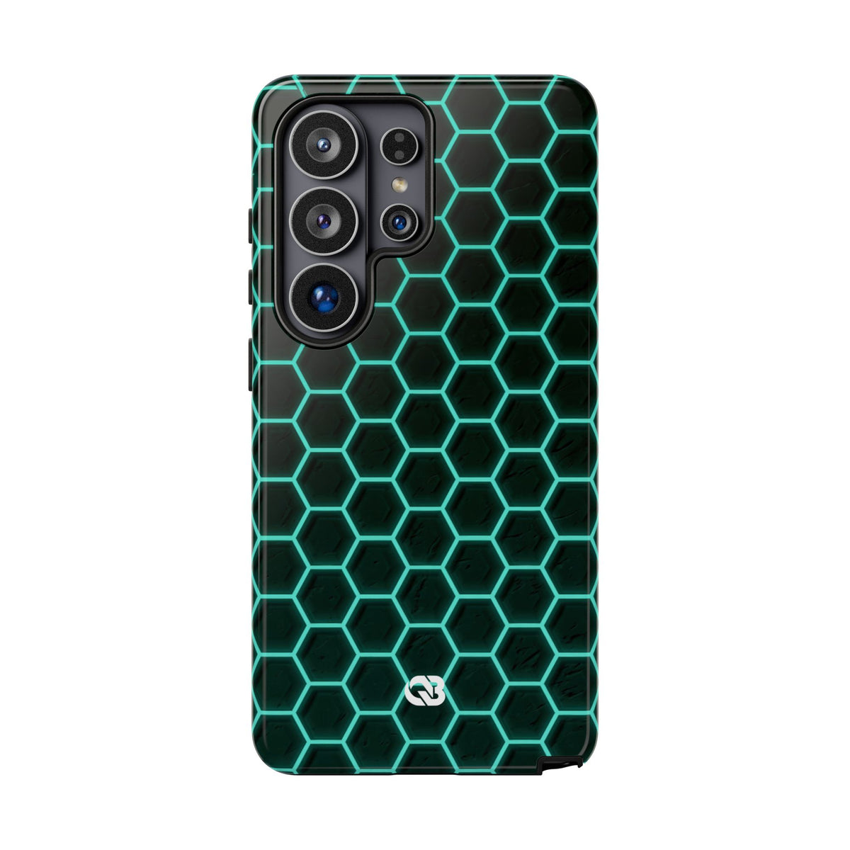 Neon Hex Spectrum · Tough Phone Case for Samsung · Teal