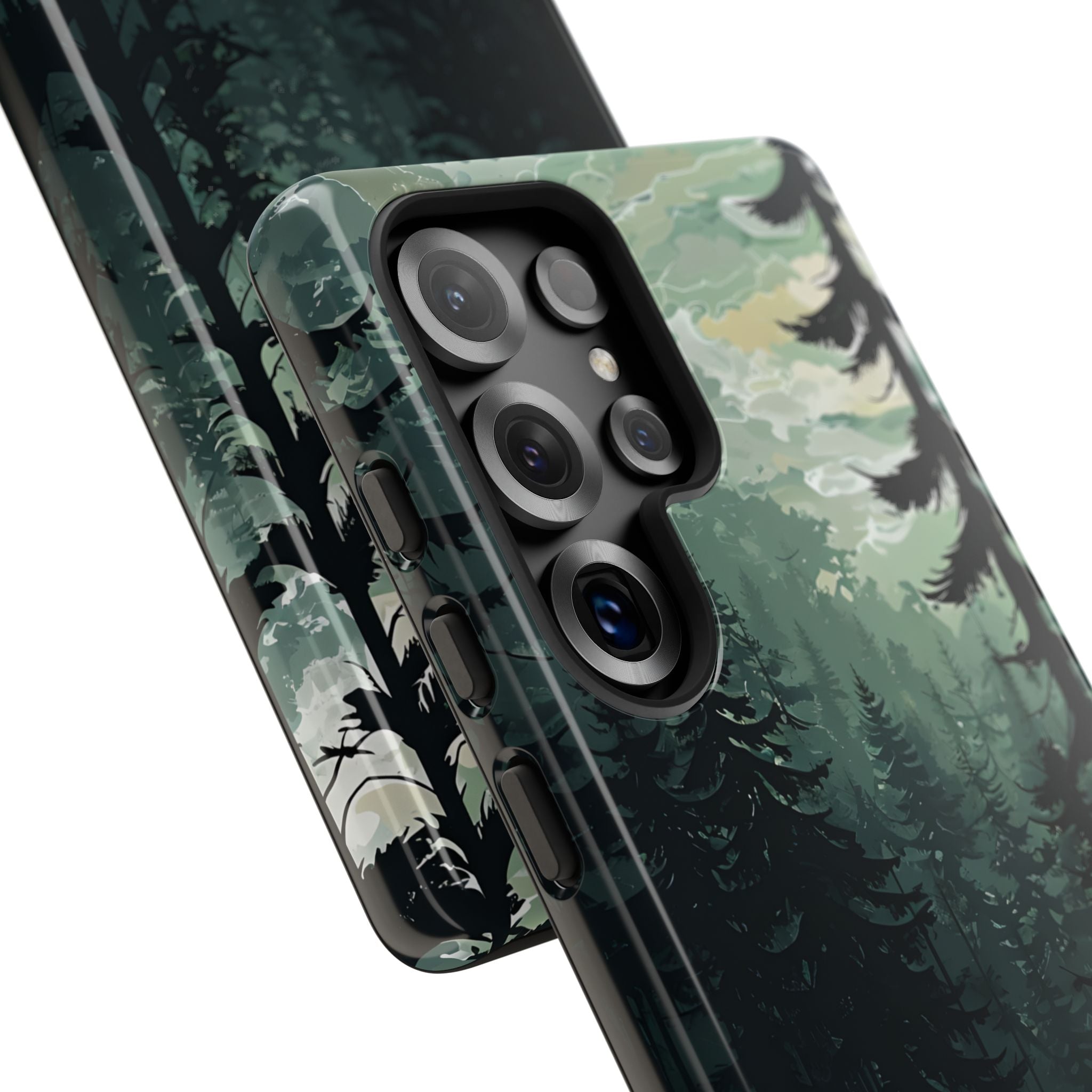 Misty Pine Shadow · Tough Handyhülle für Samsung