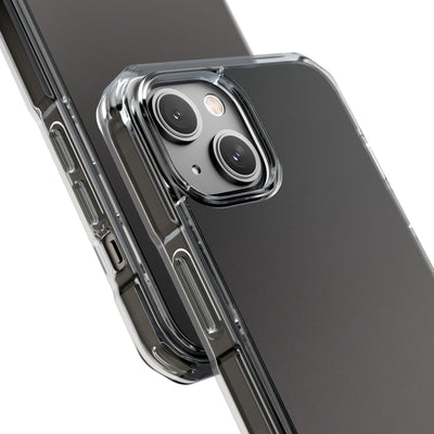 Obsidian Fade · Clear Impact Magnetic Phone Case for iPhone ·  Black